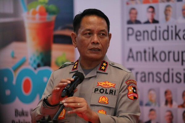 Kepala Korps Pemberantasan Tindak Pidana Korupsi (Kortastipidkor) Polri Irjen Pol. Cahyono Wibowo