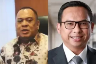 Direktur Komersial PT PGN periode 2016-2019 Danny Praditya dan Komisaris PT Inti Alasindo Energi dan Direktur Utama PT Isar Gas Iswan Ibrahim